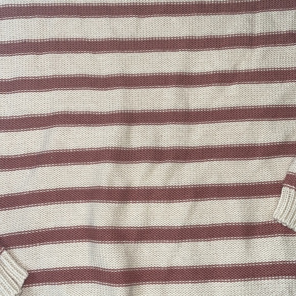 Pink Rose Striped Sweater - Picture 2 of 4